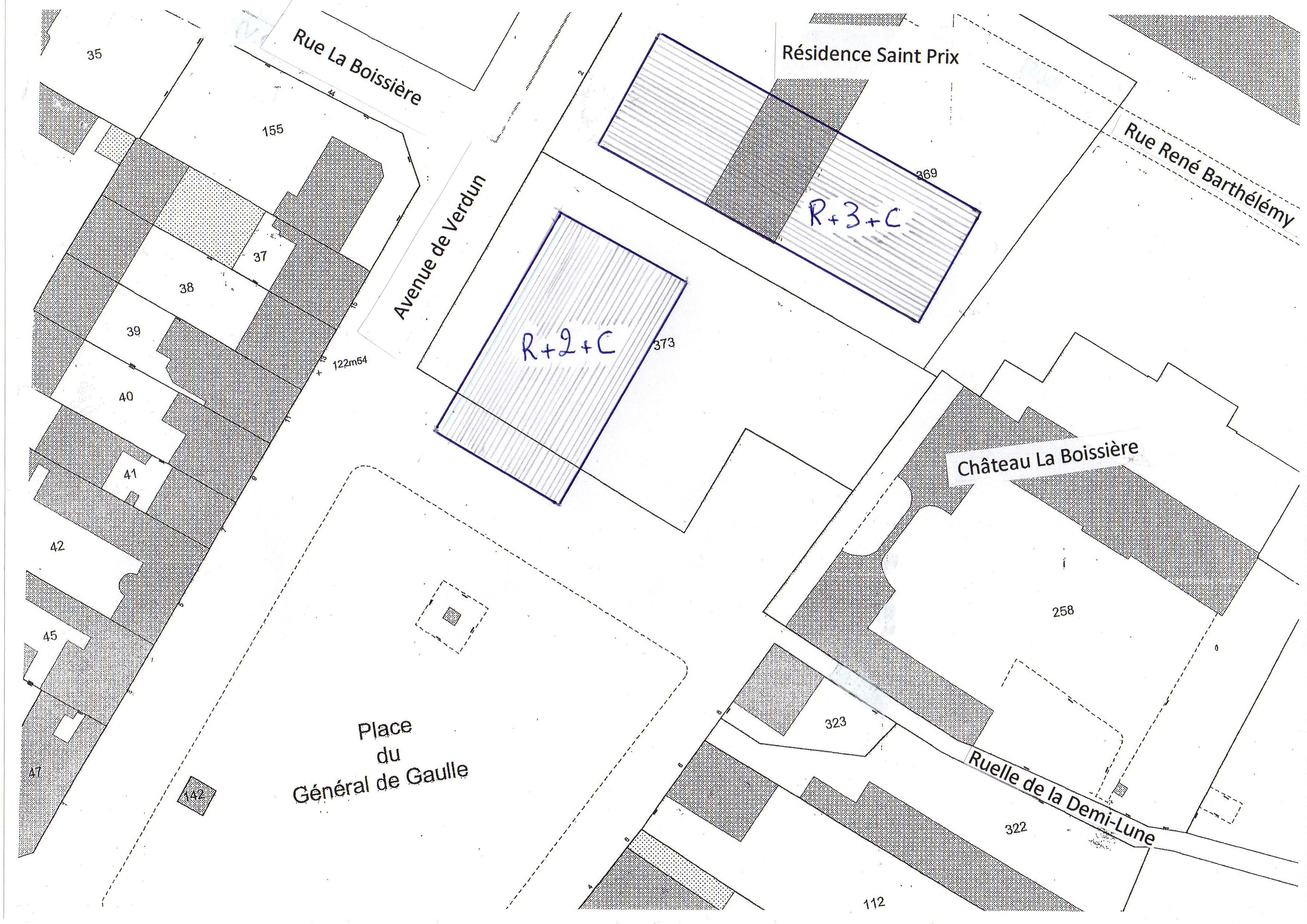 projet cadastre modifié