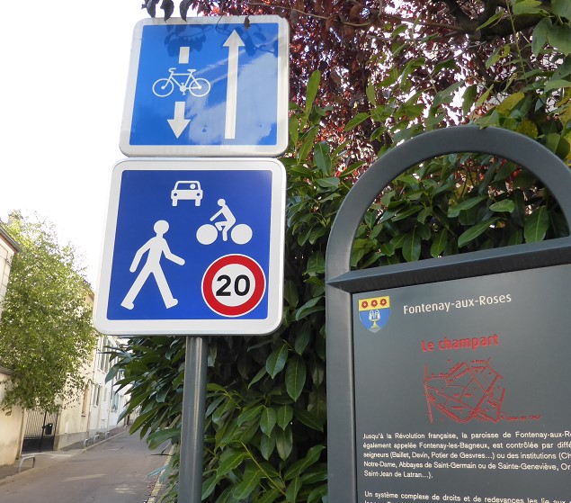 La ruelle des Champarts devient une « zone de rencontre » Les Nouvelles de FontenayauxRoses